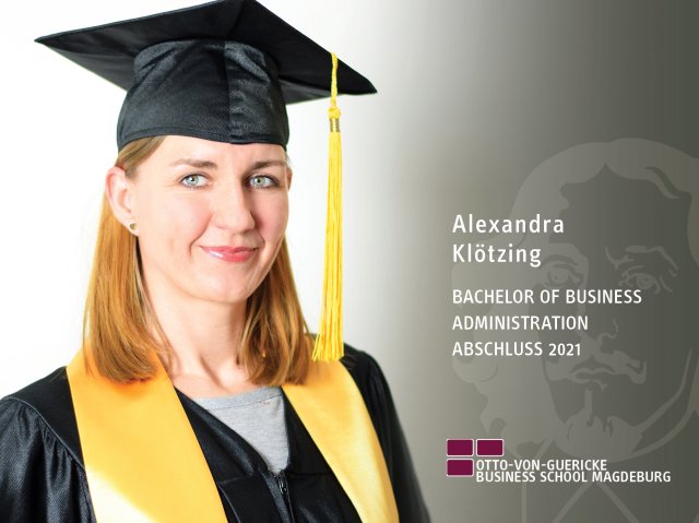 Alexandra Klötzing (BBA-Abschluss 2021)